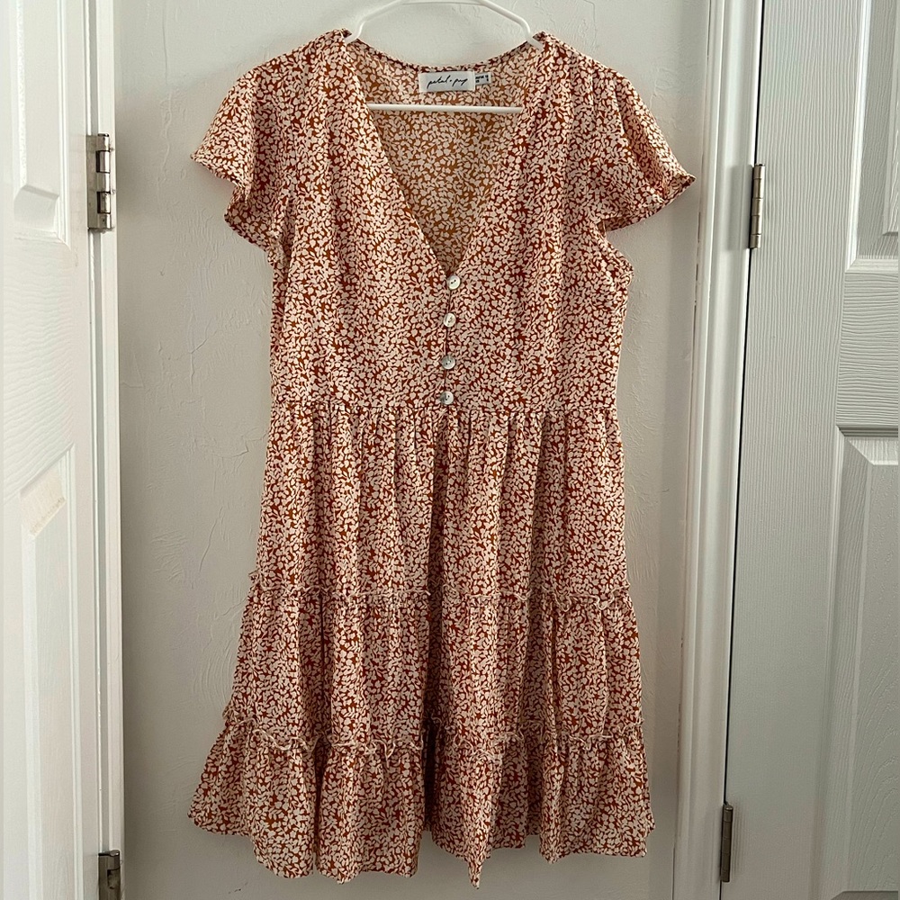 Petal and Pup Mini Dress